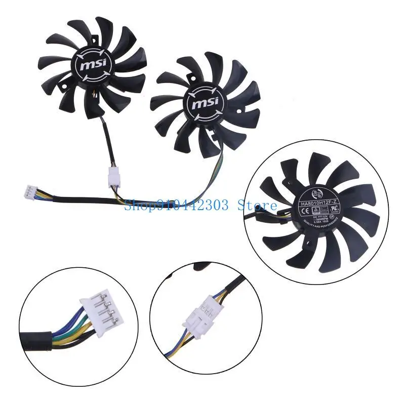 652F Graphics Card Cooling Fan DC12V Video Card GPU Cooler 75mm HA8010H12F-Z For MSI GTX660 GTX670 GTX680 R6790 Cards
652F Graphics Card Cooling Fan DC12V Video Card GPU Cooler 75mm HA8010H12F-Z For MSI GTX660 GTX670 GTX680 R6790 Cards