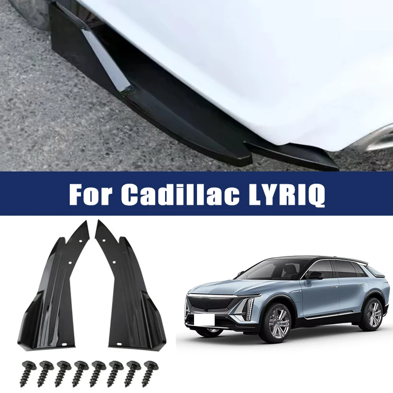 2pcs Car Rear Bumper Spoiler Lip Carbon Fiber Wing Trim Anti-crash Diffuser Side Skirt Wrap Angle Splitter For Cadillac LYRIQ
2pcs Car Rear Bumper Spoiler Lip Carbon Fiber Wing Trim Anti-crash Diffuser Side Skirt Wrap Angle Splitter For Cadillac LYRIQ