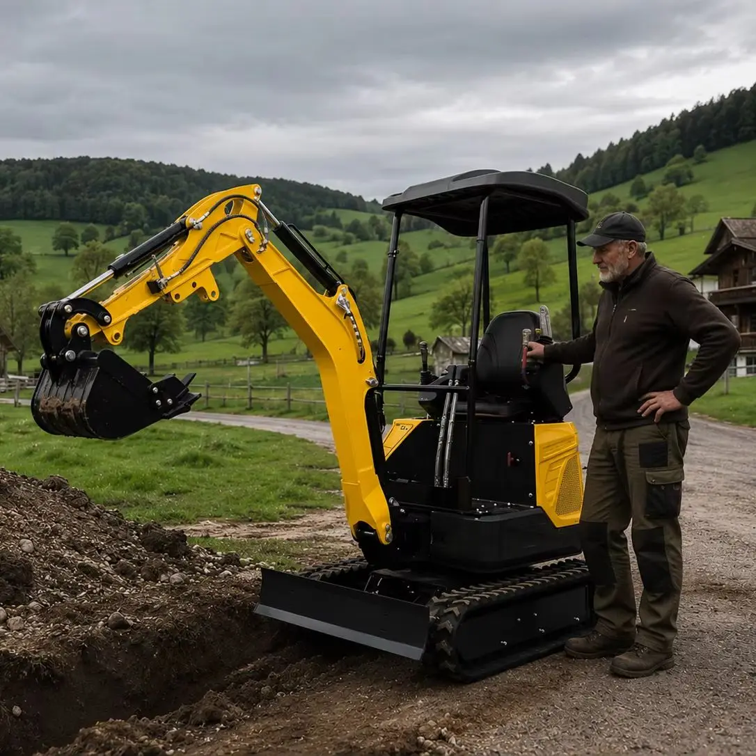Compact 1.8 Ton Mini Excavator CE Approved Euro 5 Hydraulic Construction Machinery Equipment
Compact 1.8 Ton Mini Excavator CE Approved Euro 5 Hydraulic Construction Machinery Equipment