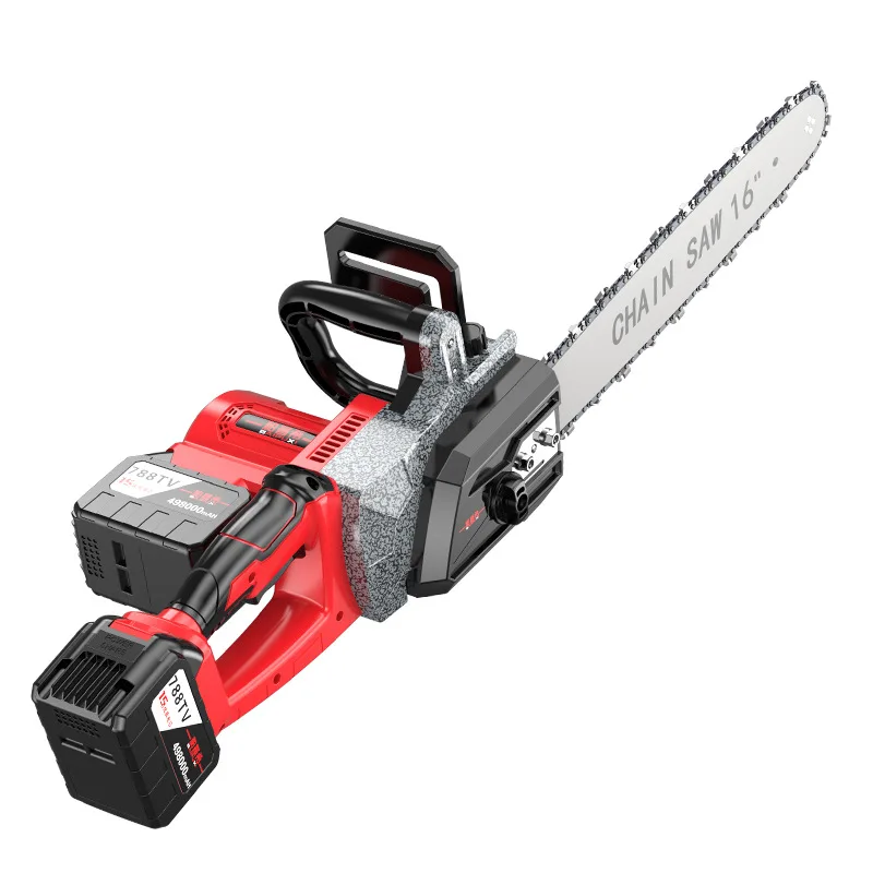 16-дюймовая 12-дюймовая цепная пила с литиевой батареей, перезаряжаемая портативная бензопила, бытовая маленькая одноручная пила для лесозаготовок
16-дюймовая 12-дюймовая цепная пила с литиевой батареей, перезаряжаемая портативная бензопила, бытовая маленькая одноручная пила для лесозаготовок