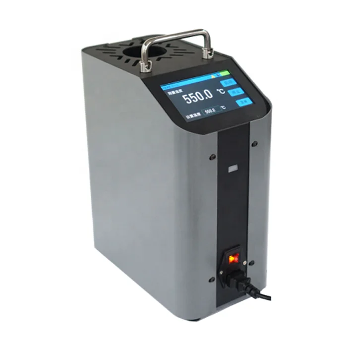 300-1200 Degree Touch Screen Dry Block Temperature Calibrator Dry Well Type Calibration Furnace
300-1200 Degree Touch Screen Dry Block Temperature Calibrator Dry Well Type Calibration Furnace