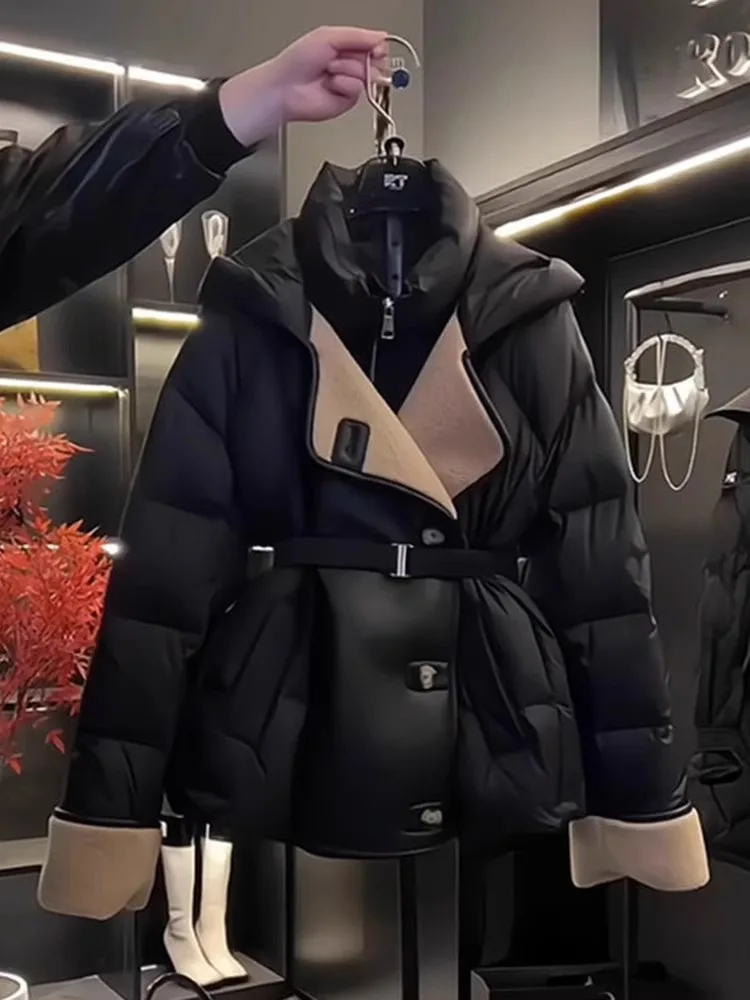 Модный хлопковый жакет с капюшоном, женский осенне-зимний теплый утягивающий хлеб, верхняя одежда, обычный све
Модный хлопковый жакет с капюшоном, женский осенне-зимний теплый утягивающий хлеб, верхняя одежда, обычный све