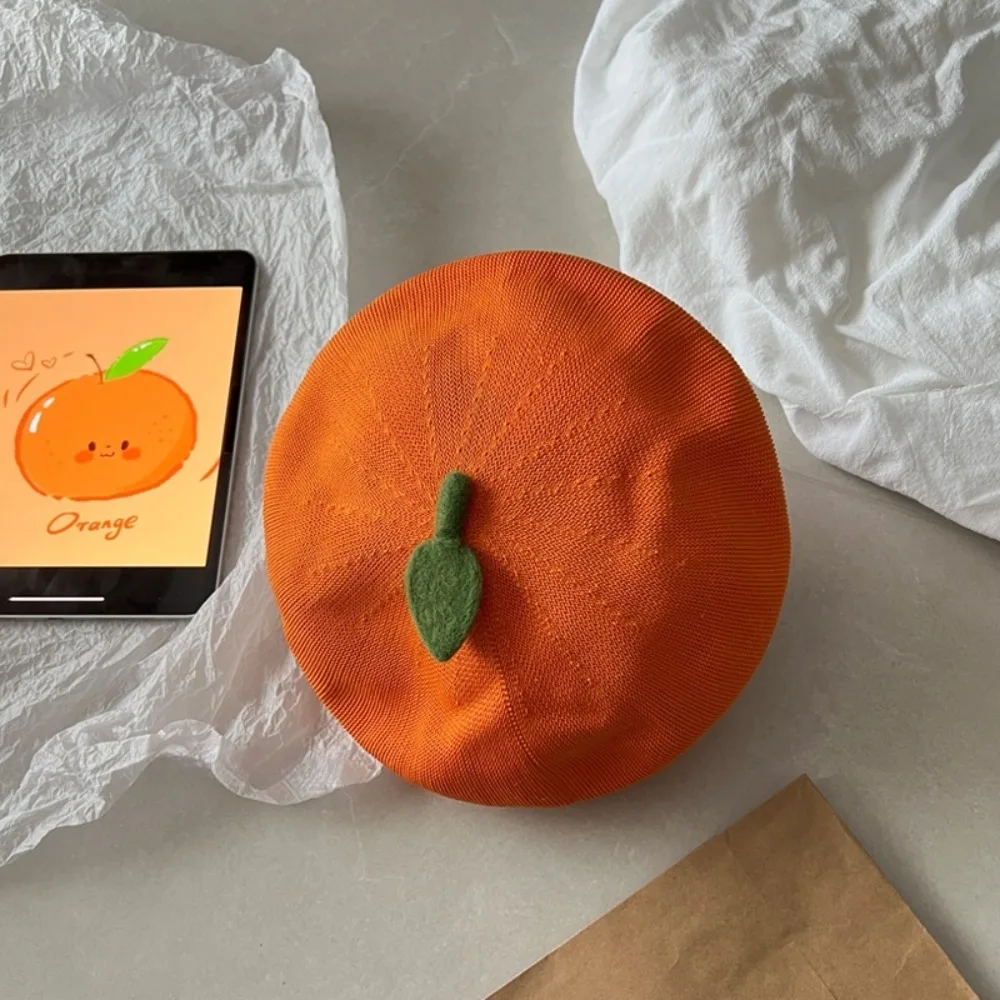 Retro Funny Orange Berets Cute Creative Tomato Cap Vintage Casual Painter Hat Street
Retro Funny Orange Berets Cute Creative Tomato Cap Vintage Casual Painter Hat Street