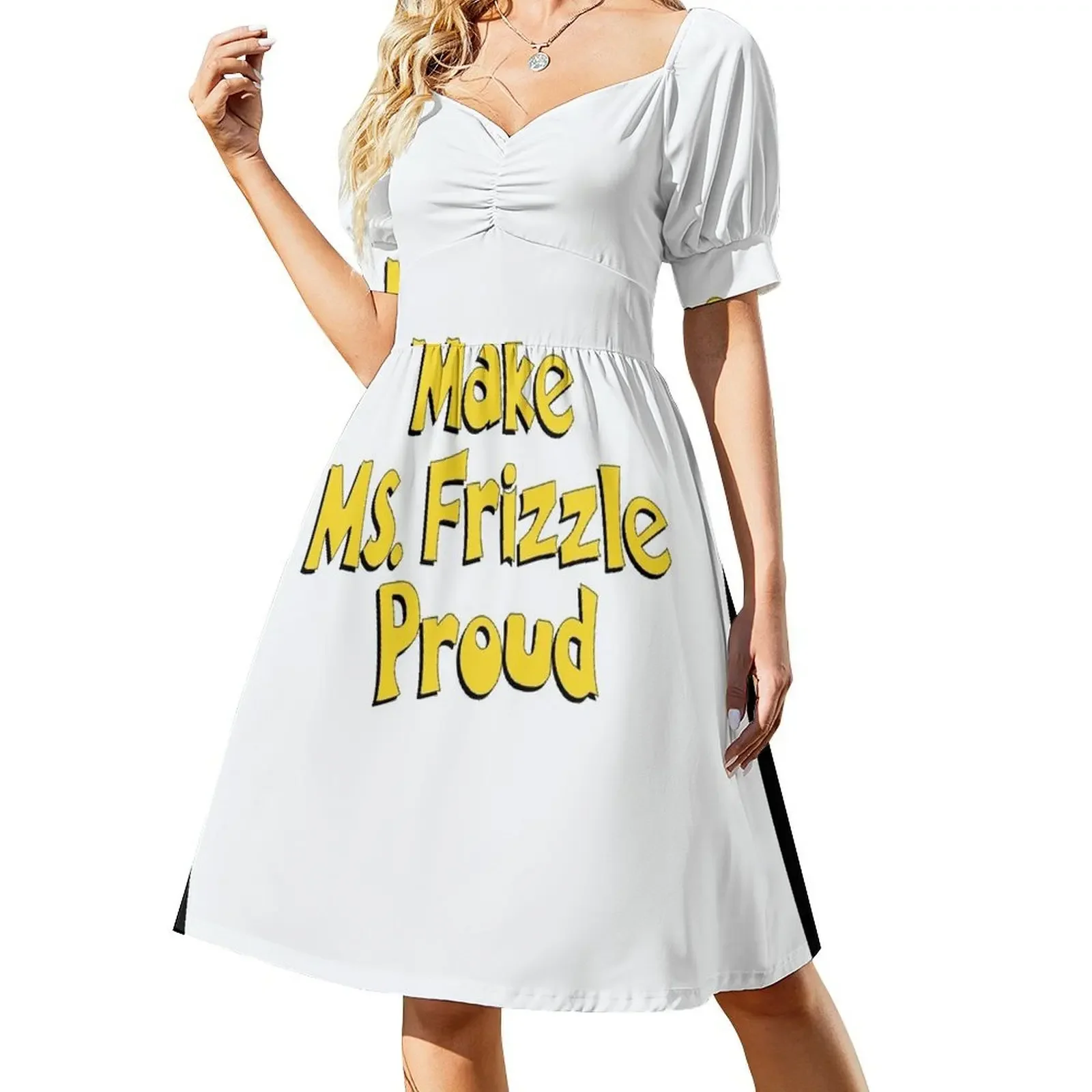Make Ms. Frizzle Proud Short-Sleeved Dress dress women summer dresses ladies 2025 summer Dress
Make Ms. Frizzle Proud Short-Sleeved Dress dress women summer dresses ladies 2025 summer Dress