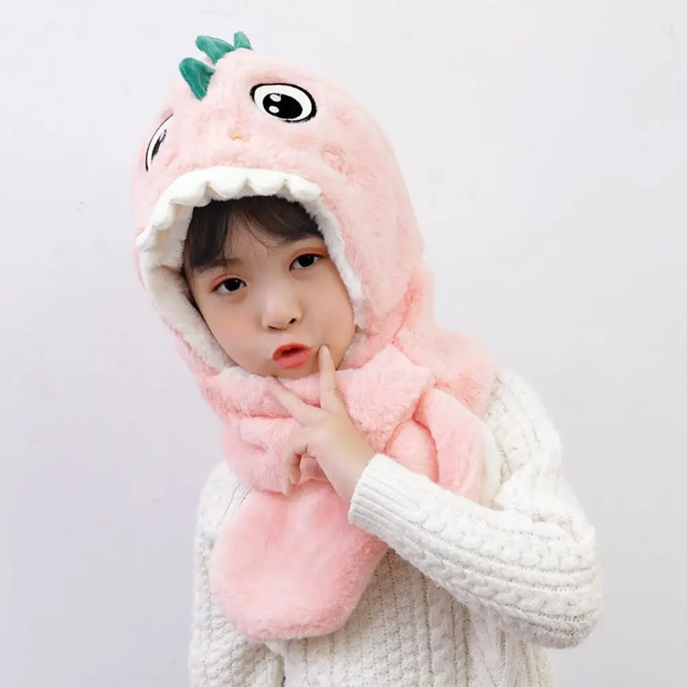 Cute Cartoon Lovely Cold-proof Pullover Hat Scarf Integrated Cap Windproof Ear-flap Bonnet Baby Hat Winter Cap
Cute Cartoon Lovely Cold-proof Pullover Hat Scarf Integrated Cap Windproof Ear-flap Bonnet Baby Hat Winter Cap