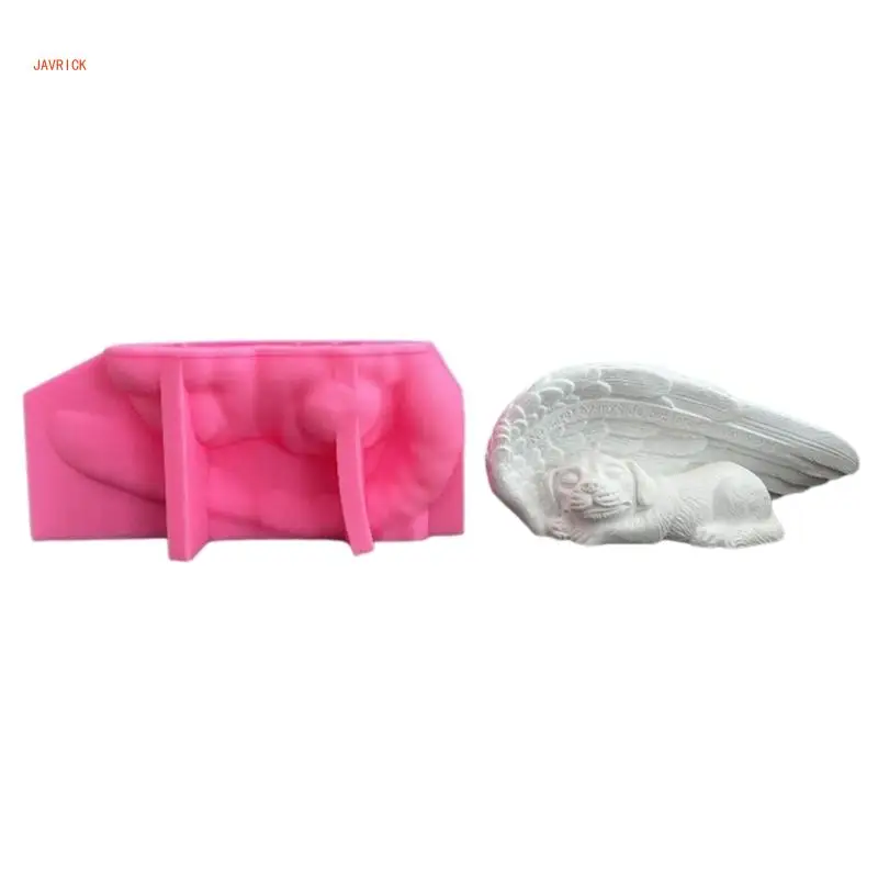 Sleeping Dog Silicones Molds, Dog Shaped Resins Molds for Candle Soap Chocolate, Mousses Cake, Baking, Desk Decorations
Sleeping Dog Silicones Molds, Dog Shaped Resins Molds for Candle Soap Chocolate, Mousses Cake, Baking, Desk Decorations