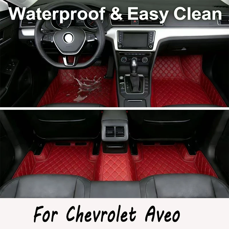 Waterproof Car Floor Mats For Chevrolet Aveo MK2 Sonic 2017 2016 2015 2014 2013 2012 2011 Auto Accessories
Waterproof Car Floor Mats For Chevrolet Aveo MK2 Sonic 2017 2016 2015 2014 2013 2012 2011 Auto Accessories