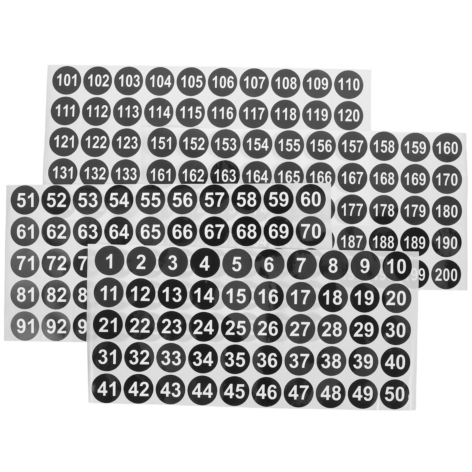 4 Sheets Number Stickers Round Digital Multi-Function Adhesive Labels for Clothing Shoes Storage Organization Office Use
4 Sheets Number Stickers Round Digital Multi-Function Adhesive Labels for Clothing Shoes Storage Organization Office Use
