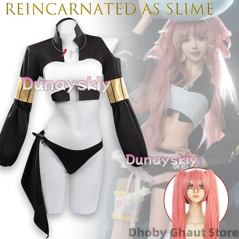 Cosplay Anime That Time I Got Milim Nava Cosplay 코스프레 Destroyer Tyrant Full Set Uniform For Anime Convention Halloween Party
Cosplay Anime That Time I Got Milim Nava Cosplay 코스프레 Destroyer Tyrant Full Set Uniform For Anime Convention Halloween Party
