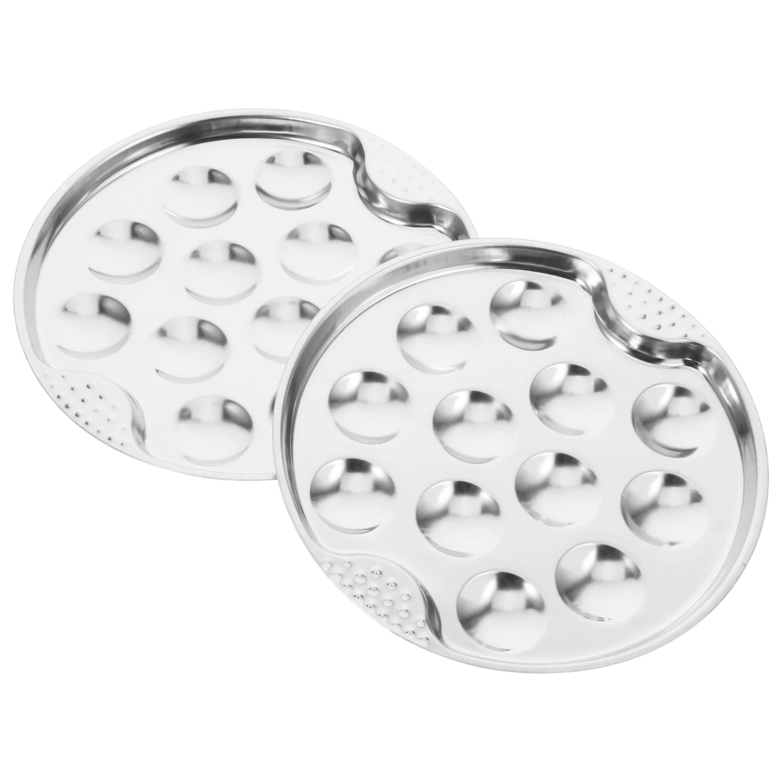 2 Pcs Baked Snails Baking Tray Escargot Pan Stainless Steel Cooking Cute Dishes Meatball Maker
2 Pcs Baked Snails Baking Tray Escargot Pan Stainless Steel Cooking Cute Dishes Meatball Maker