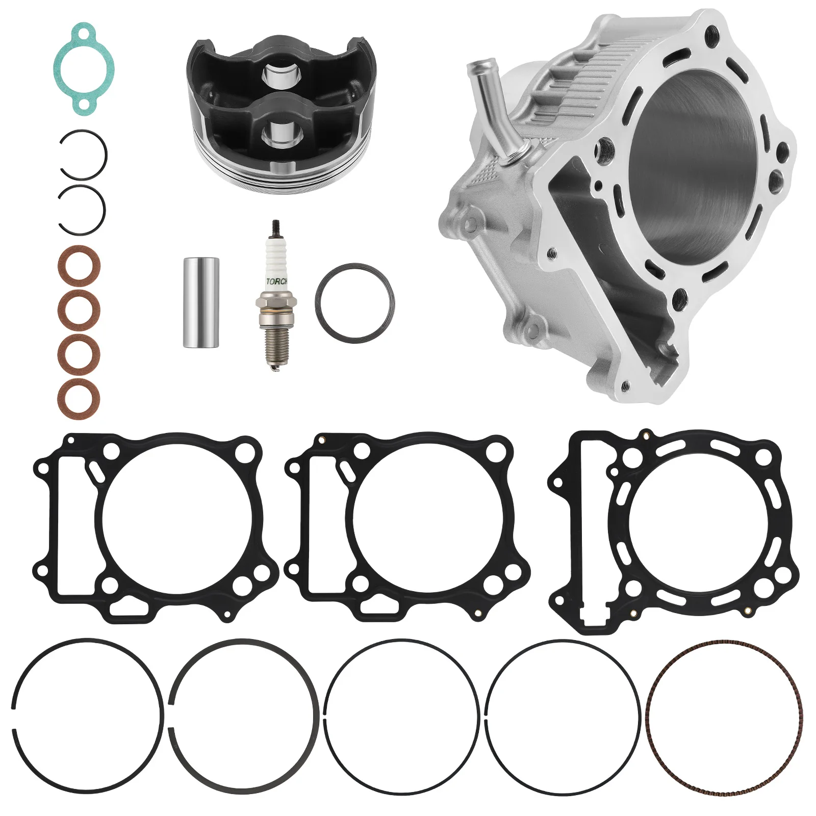 Engine Cylinder Piston Gasket Top End Kit For Kawasaki KFX400 2003-2006 435cc
Engine Cylinder Piston Gasket Top End Kit For Kawasaki KFX400 2003-2006 435cc