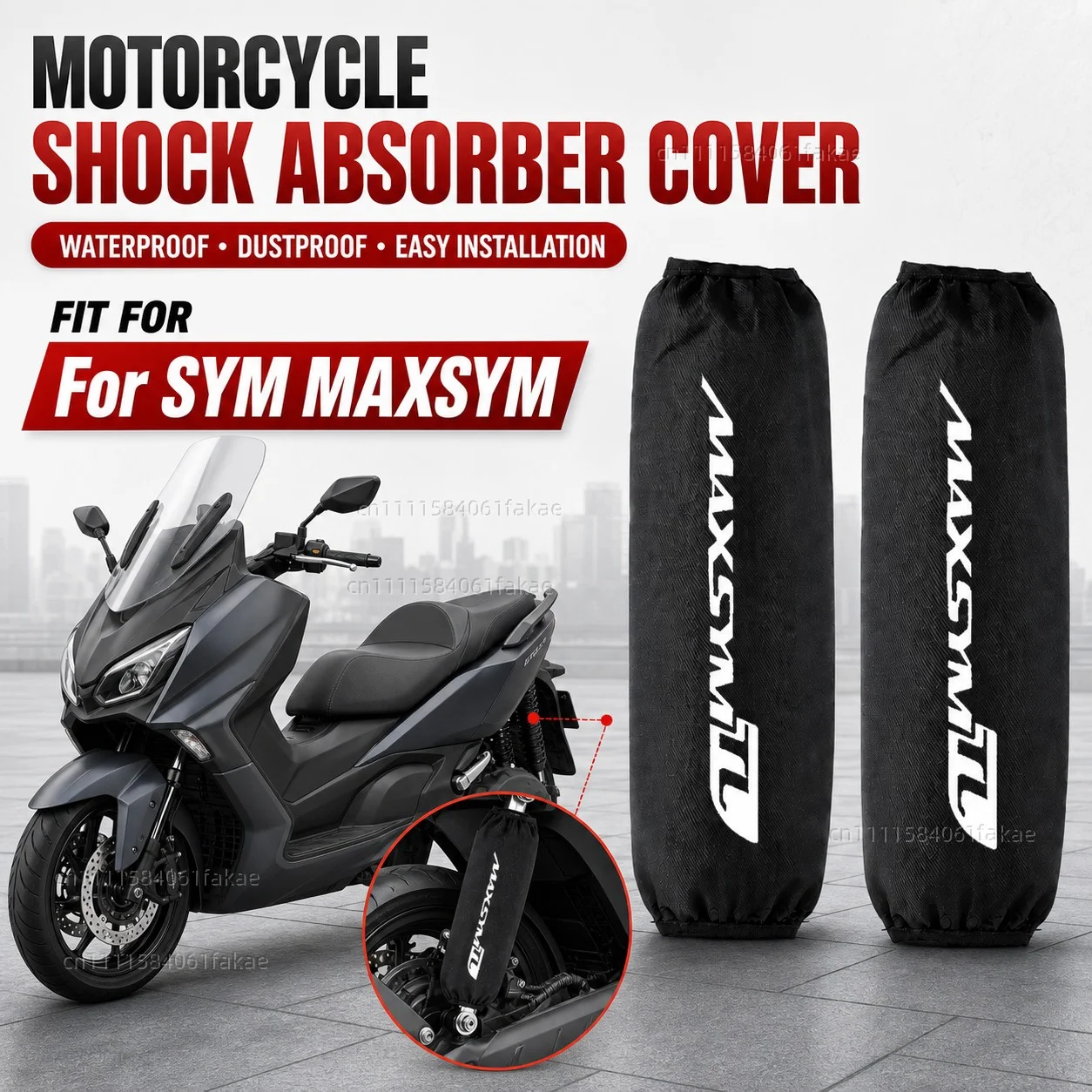 For SYM MAXSYM TL500 TL 500 2020 Motorcycle Rear Shock Absorber Protector Cover 270mm 350mm Suspension Protection Guard
For SYM MAXSYM TL500 TL 500 2020 Motorcycle Rear Shock Absorber Protector Cover 270mm 350mm Suspension Protection Guard