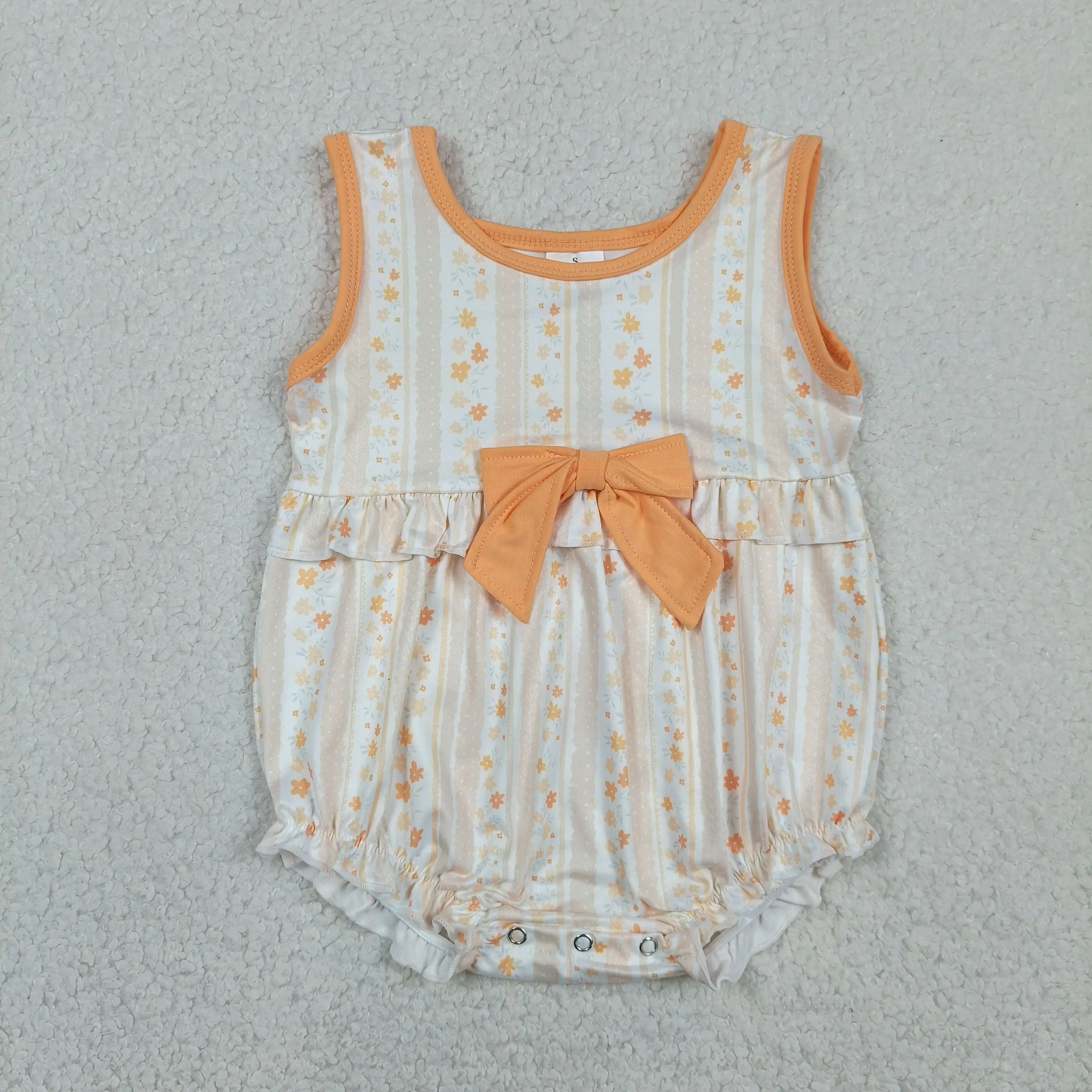 Wholesale Kid Toddler Floral Bows Bubble Romper Children Girls Clothes Newborn Infant Sleeveless Coverall Baby Girl Bodysuit
Wholesale Kid Toddler Floral Bows Bubble Romper Children Girls Clothes Newborn Infant Sleeveless Coverall Baby Girl Bodysuit