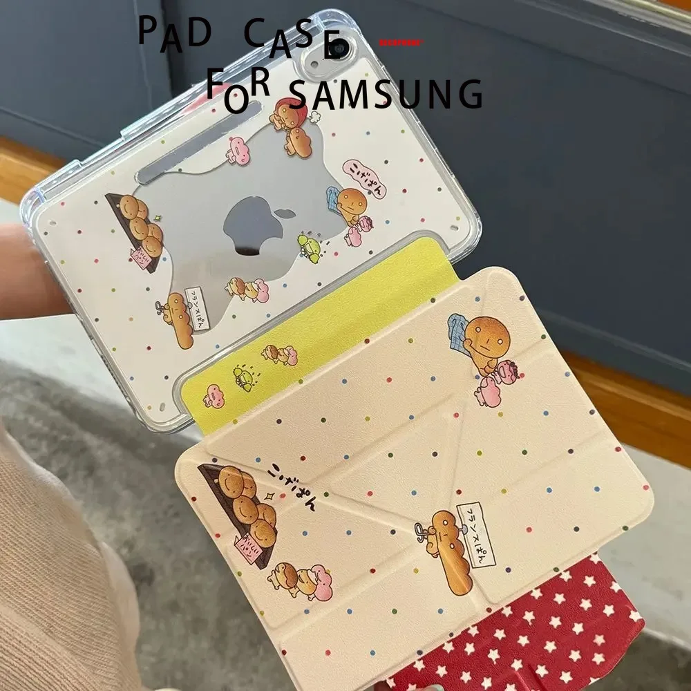 For Samsung Galaxy Tab A8/A9/A11+FE LITE PLUS/Galaxy Tab S6 Lite/S7/S8/S9/S10+ FE "Cartoon Potato White Polka Dots " 3+Y-fold
For Samsung Galaxy Tab A8/A9/A11+FE LITE PLUS/Galaxy Tab S6 Lite/S7/S8/S9/S10+ FE "Cartoon Potato White Polka Dots " 3+Y-fold