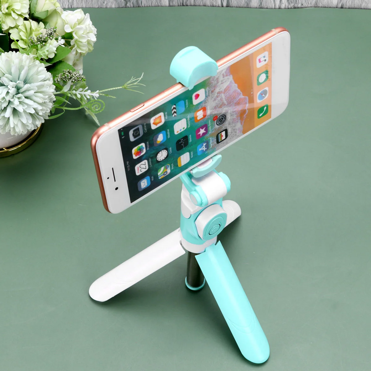 Portable Selfie Stick with Tripod Stand for Smartphone - Wireless Remote Cell Phone Holder for Travel Vlogging and
Portable Selfie Stick with Tripod Stand for Smartphone - Wireless Remote Cell Phone Holder for Travel Vlogging and