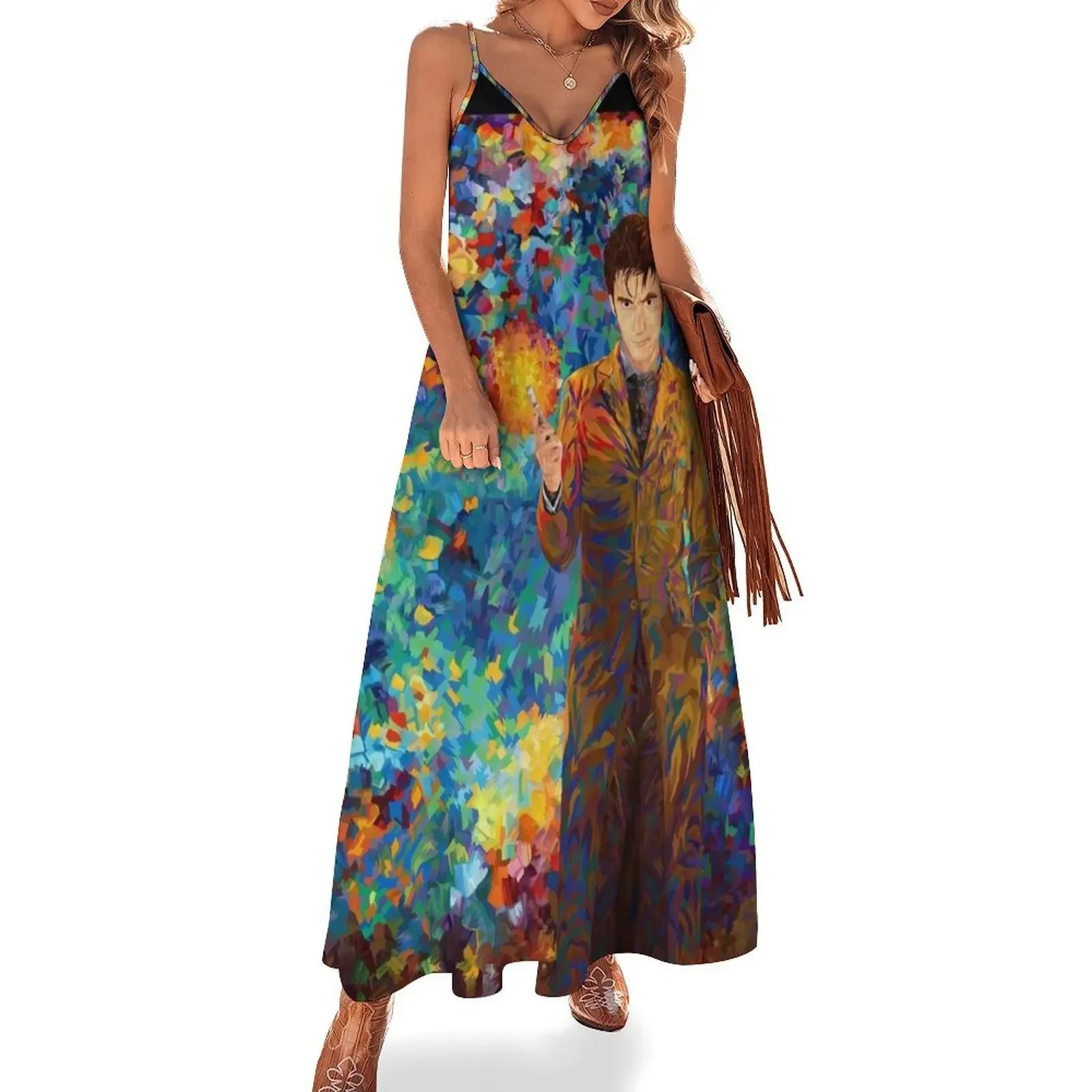 time lord with screwdriver Abstract Sleeveless Dress Clothing women's fashion dresses Dress
time lord with screwdriver Abstract Sleeveless Dress Clothing women's fashion dresses Dress