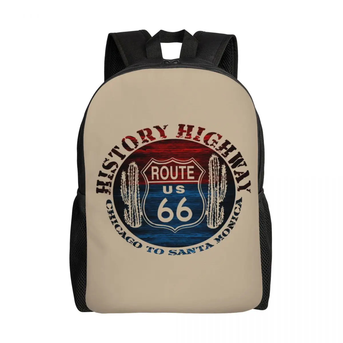 Винтажный дорожный рюкзак Route 66 America Road для женщин и мужчин, водонепроницаемая школьная сумка для колледжа, сумки для книг с принтом
Винтажный дорожный рюкзак Route 66 America Road для женщин и мужчин, водонепроницаемая школьная сумка для колледжа, сумки для книг с принтом