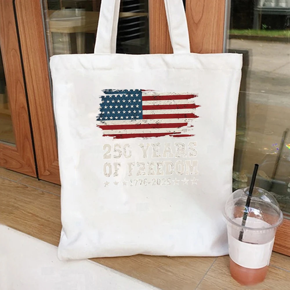 250 Years Of Freedom Tote Bag Eagle Shield American Flag Canvas Shoulder Bag Patriotic Gift
250 Years Of Freedom Tote Bag Eagle Shield American Flag Canvas Shoulder Bag Patriotic Gift