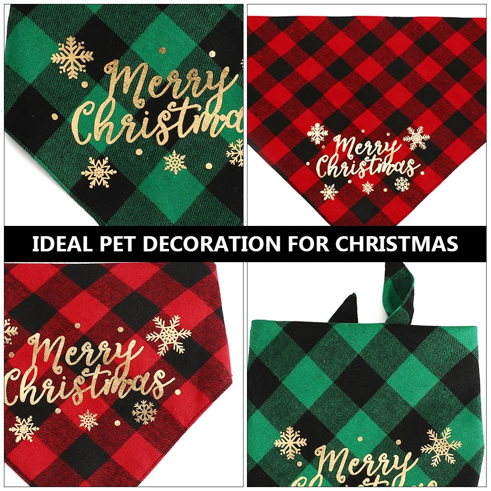 2Pcs Christmas Pet Bib Dog Triangle Scarves Adjustable Cotton Polyester Xmas Dog Bib Pet Saliva Towel Decoration
2Pcs Christmas Pet Bib Dog Triangle Scarves Adjustable Cotton Polyester Xmas Dog Bib Pet Saliva Towel Decoration