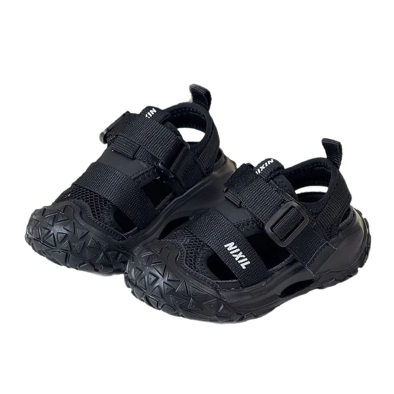 Summer Children Boy Girl Fashion Webbing Hollowed-out Durian Sole Peep-toe Sandals Kid Toddler Versatile Toe-covered Beach Shoes
Summer Children Boy Girl Fashion Webbing Hollowed-out Durian Sole Peep-toe Sandals Kid Toddler Versatile Toe-covered Beach Shoes