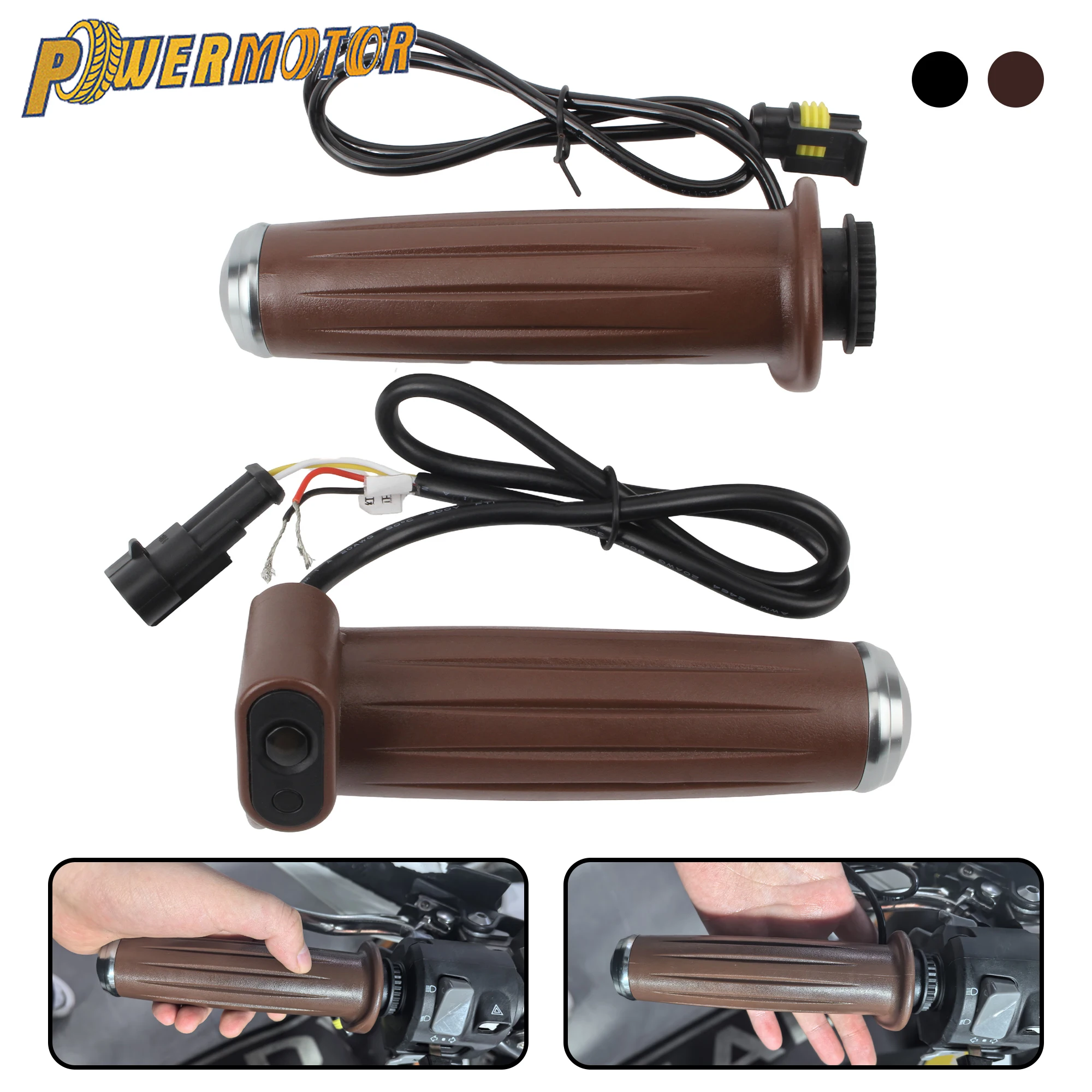 New 22mm Motorcycle Hot Grip Universal Motorbike Scooter Cafe Racer Hot Grip Handle Electric Bicycle Warming Handlebars Modified
New 22mm Motorcycle Hot Grip Universal Motorbike Scooter Cafe Racer Hot Grip Handle Electric Bicycle Warming Handlebars Modified