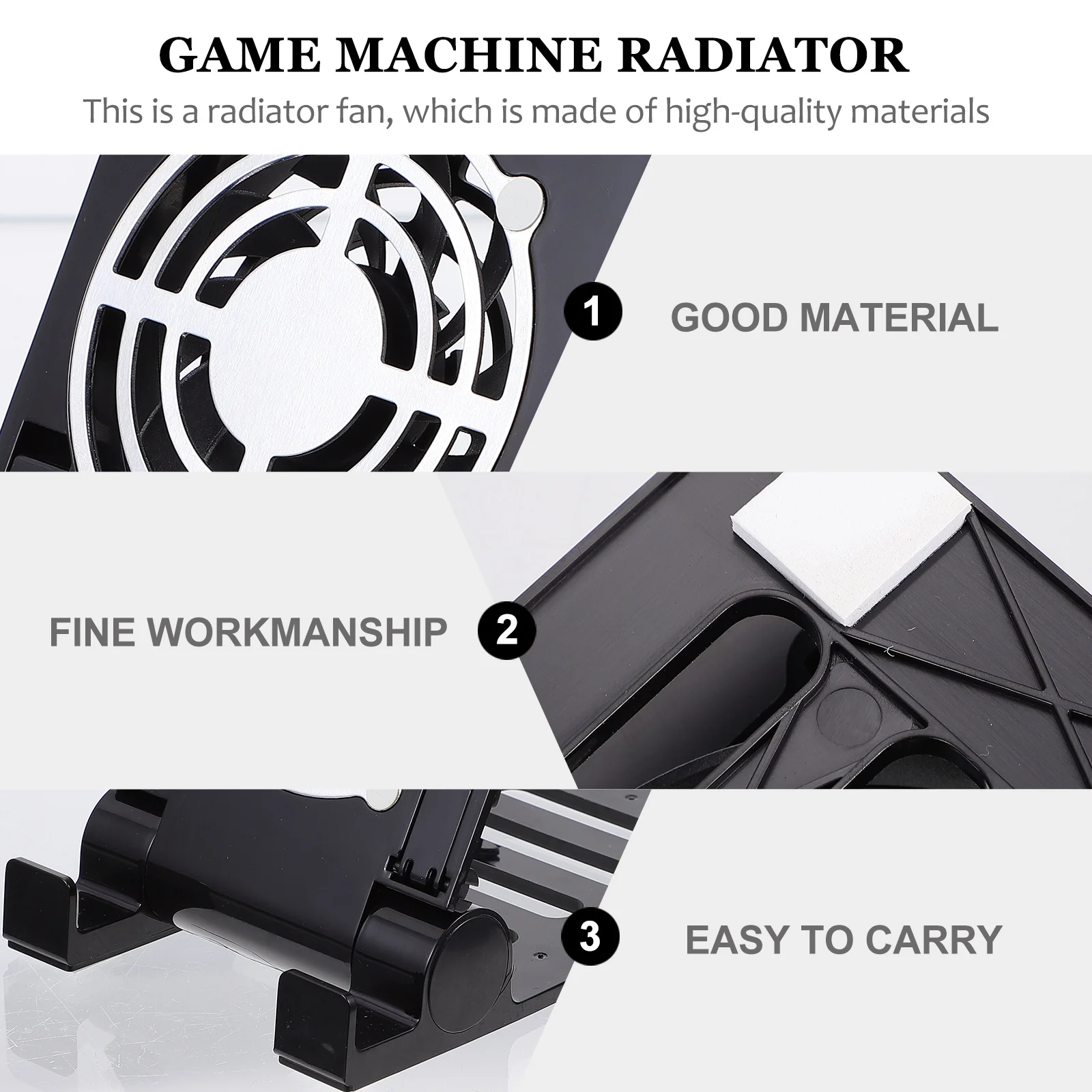 Portable Bracket Fan 3 in 1 Adjustable Radiator Heat Sink Plastic Travel Tablet Holder Stand Cooler USB Output Game Machine
Portable Bracket Fan 3 in 1 Adjustable Radiator Heat Sink Plastic Travel Tablet Holder Stand Cooler USB Output Game Machine