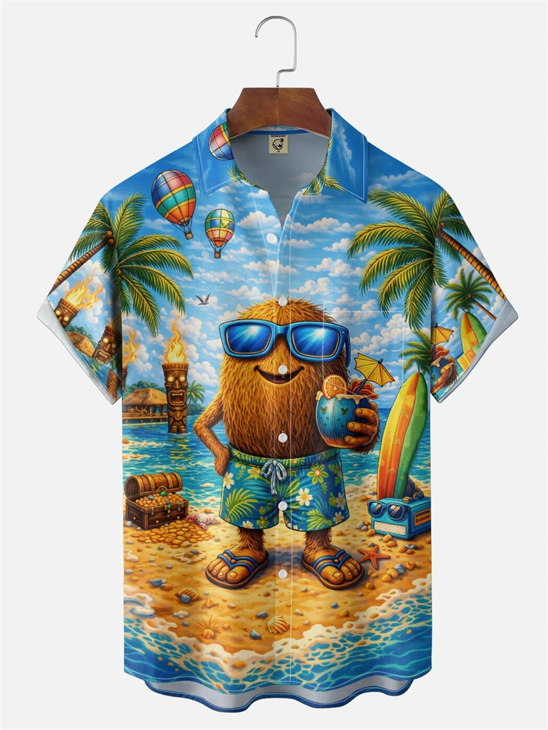 2026 Funny cartoon animal 3D Print Shirts For Men women Hawaiian shirt Casual Blouse Summer Holiday Short Sleeved button Shirt
2026 Funny cartoon animal 3D Print Shirts For Men women Hawaiian shirt Casual Blouse Summer Holiday Short Sleeved button Shirt