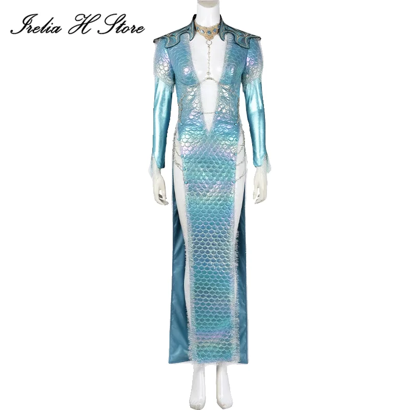 Irelia H Baldur's Gate 3 Shadowheart Cosplay Costume The robe of the mother of the waves Game dress female
Irelia H Baldur's Gate 3 Shadowheart Cosplay Costume The robe of the mother of the waves Game dress female