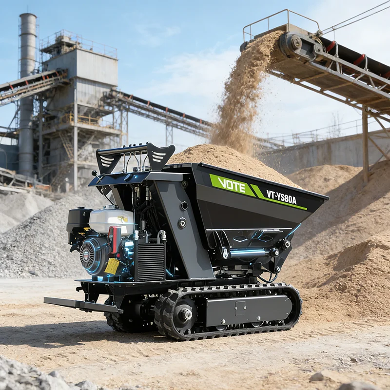 Customized Mini Tracked Dumper 500kg Load Capacity Gas Powered Crawler Carrier for Construction Garden Concrete Sand Transport
Customized Mini Tracked Dumper 500kg Load Capacity Gas Powered Crawler Carrier for Construction Garden Concrete Sand Transport