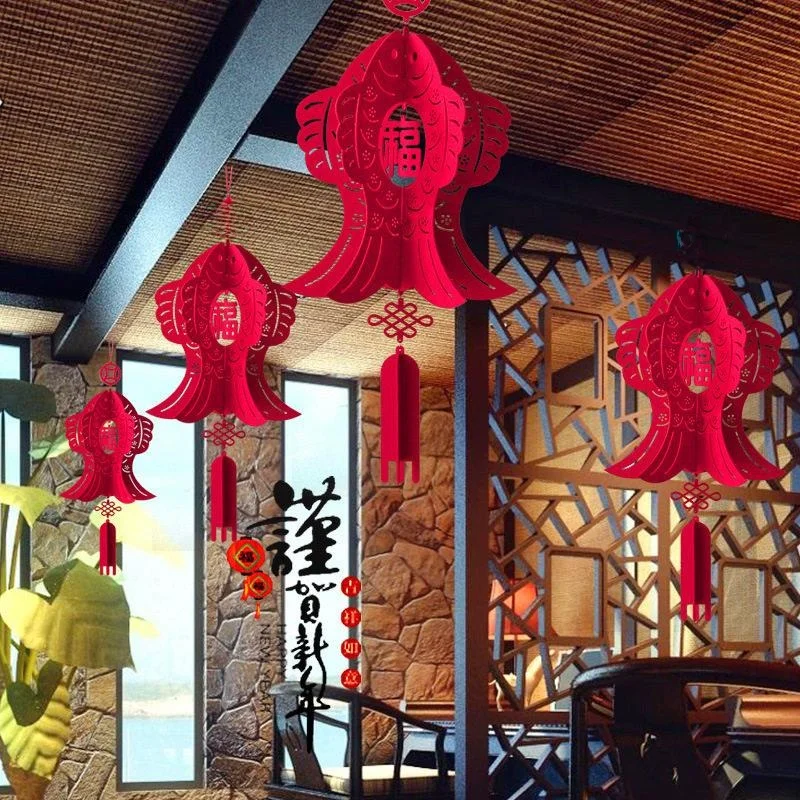 Creative Carp Lanterns Red Festival Decorations Event Exhibition Decor Lucky Character Hanging Ornaments 2026 Year
Creative Carp Lanterns Red Festival Decorations Event Exhibition Decor Lucky Character Hanging Ornaments 2026 Year