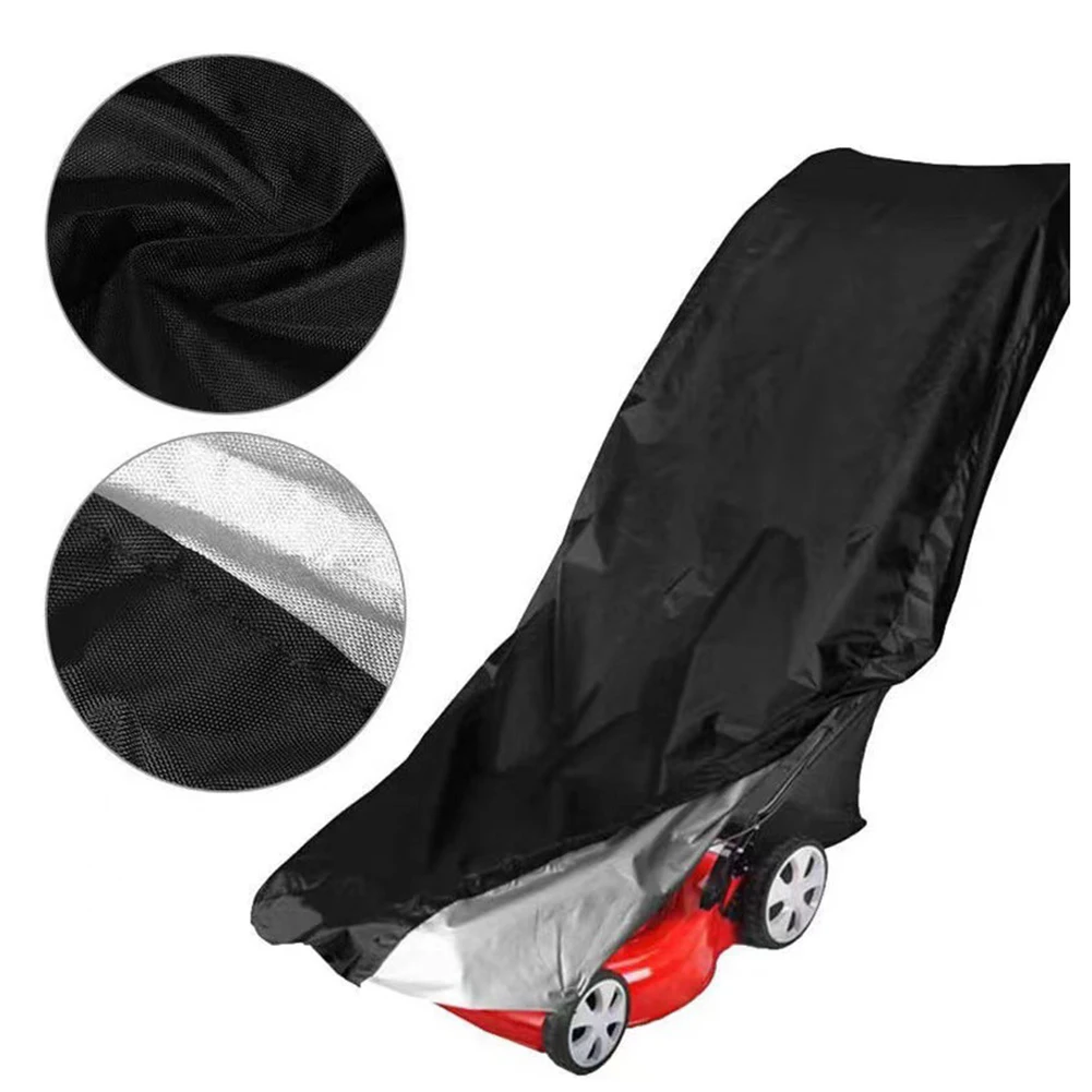 420D Polyester Oxford Lawn Mower Cover Waterproof UV Resistant Drawstring Fit for Walk Behind Mowers 188x99x64cm
420D Polyester Oxford Lawn Mower Cover Waterproof UV Resistant Drawstring Fit for Walk Behind Mowers 188x99x64cm