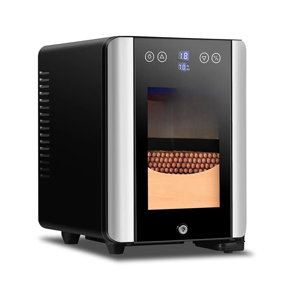 Cedar Wood Cigar Cabinet Electronic Cigar Cabinet with Digital Hygrometer Drawer Humidifier
Cedar Wood Cigar Cabinet Electronic Cigar Cabinet with Digital Hygrometer Drawer Humidifier