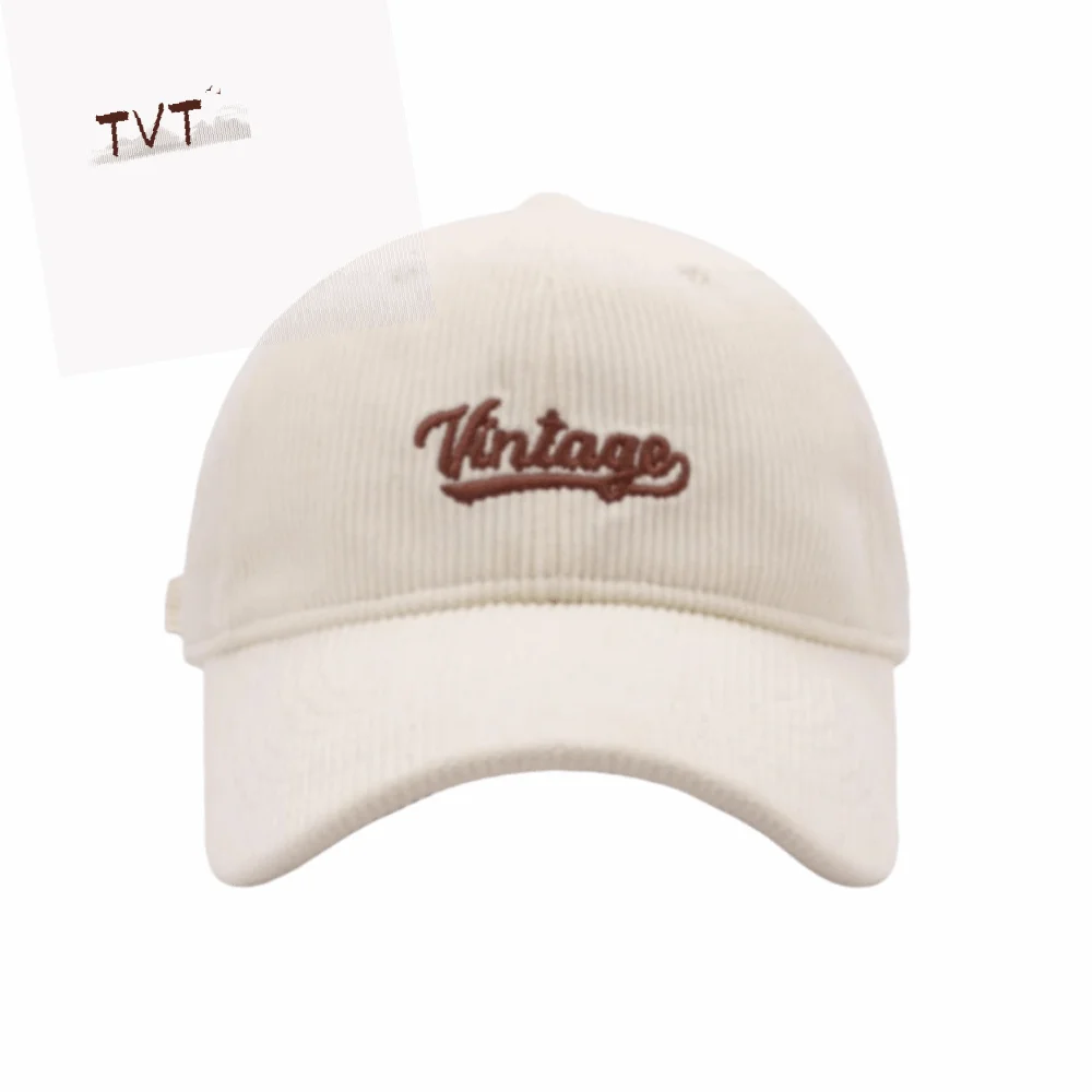 Casual Vintage Letter Embroidery Cap Corduroy Solid Color Men Women Baseball Cap Korean Versatile Snapback Hat Teenagers
Casual Vintage Letter Embroidery Cap Corduroy Solid Color Men Women Baseball Cap Korean Versatile Snapback Hat Teenagers