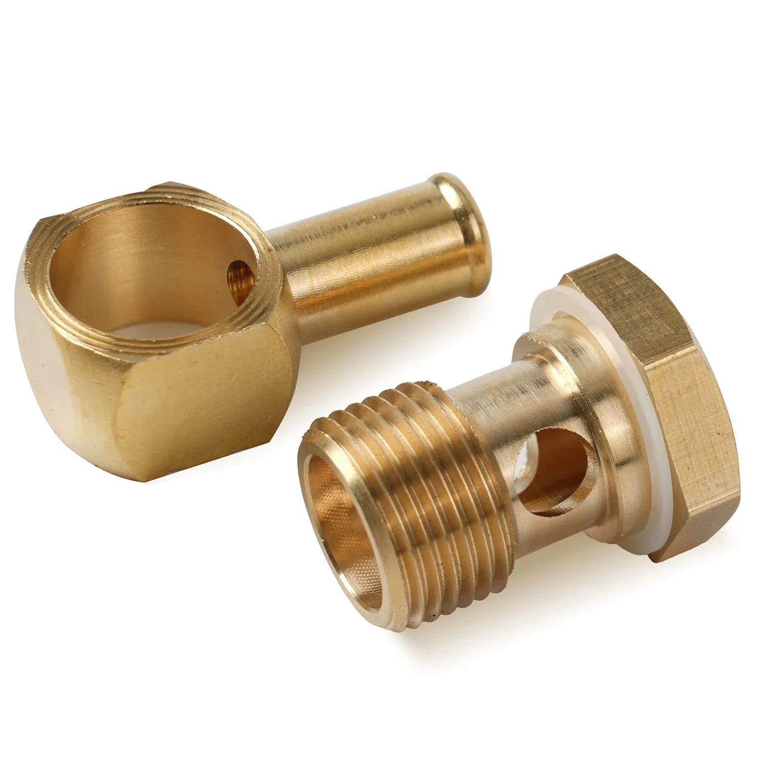 3/8" Banjo Fuel Fitting 8089 for Edelbrock Square-Bore For Carter AFB Carbs 5/8-20
3/8" Banjo Fuel Fitting 8089 for Edelbrock Square-Bore For Carter AFB Carbs 5/8-20
