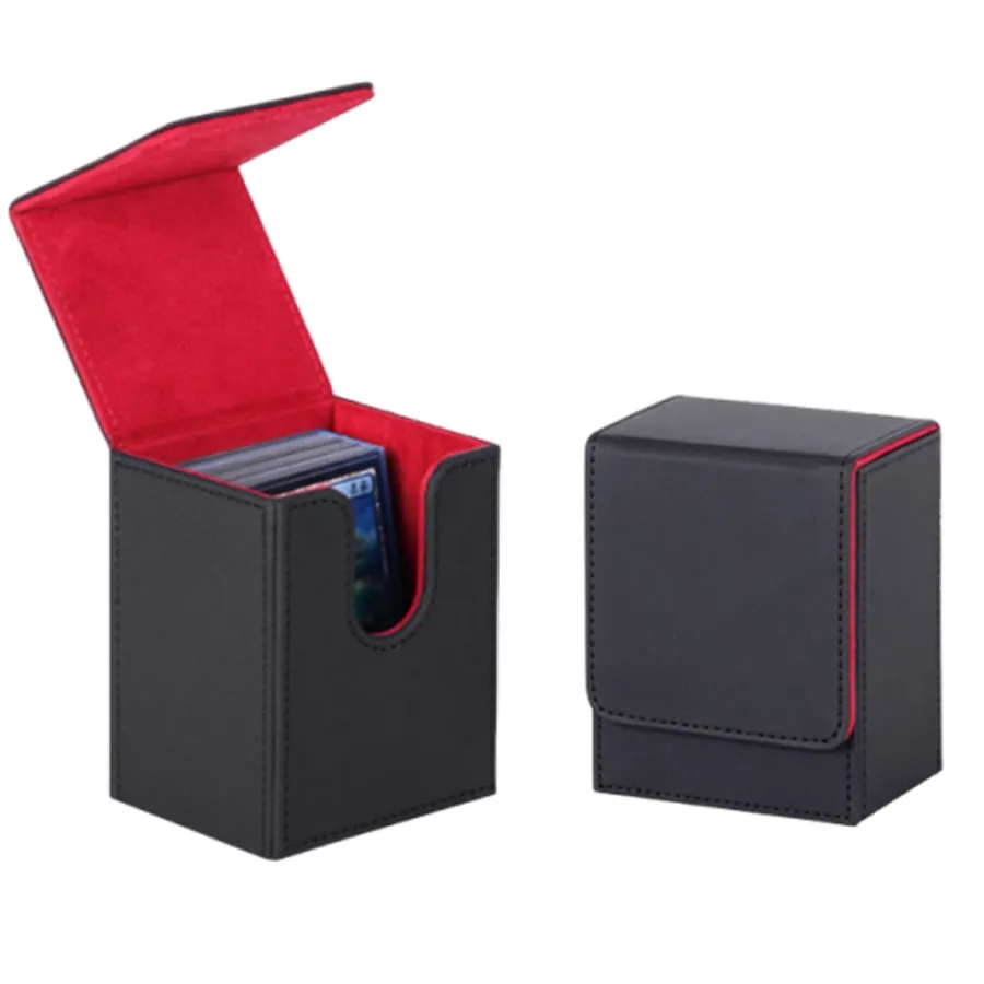 Card Deck Box Trading Storage Case Holds Single Sleeved Cards Holder Collectible Protector Container For TCG
Card Deck Box Trading Storage Case Holds Single Sleeved Cards Holder Collectible Protector Container For TCG