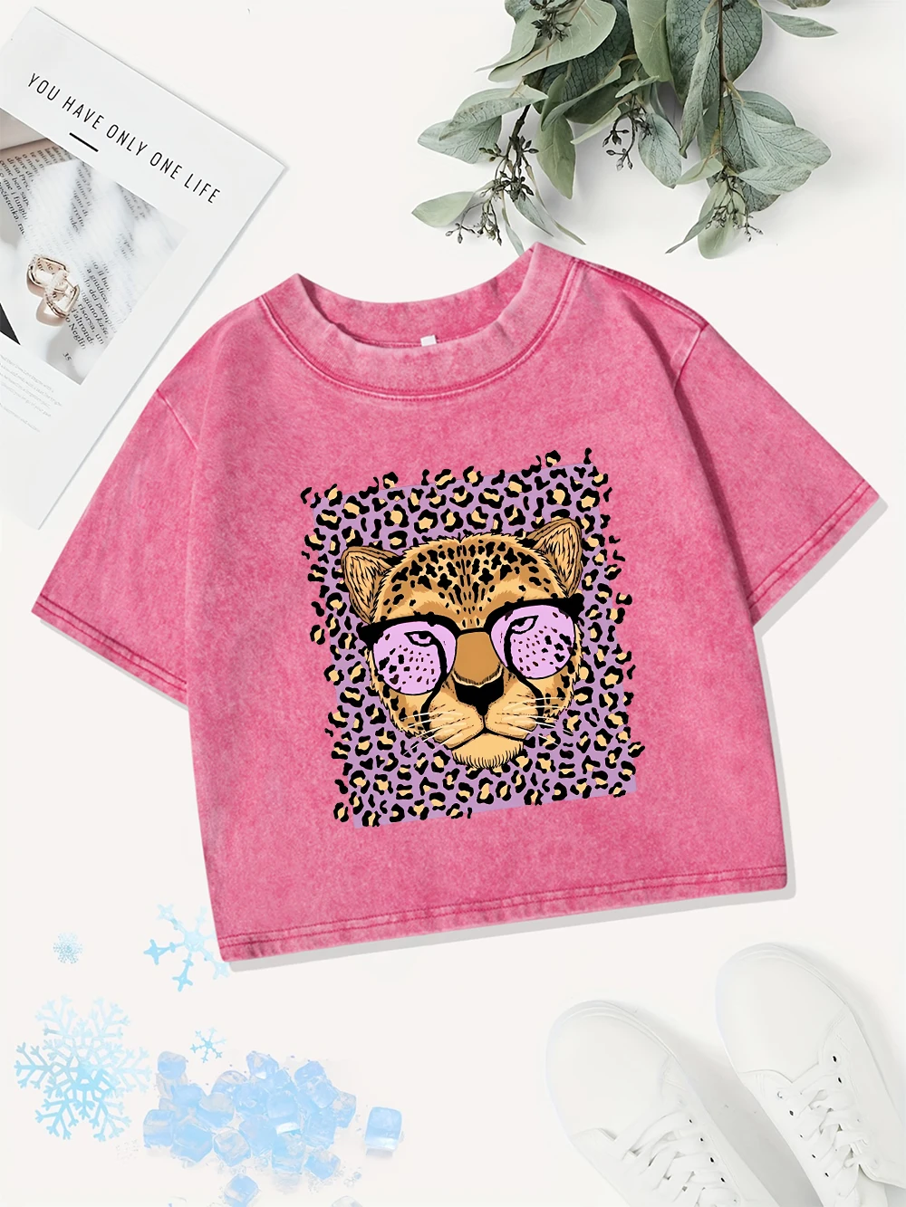 Y2K Cotton Crop Tops Womens Cartoons Leopard Printing Washed T-Shirts Casual Regular Fit O-Neck Streetwear Street Womans Clothes
Y2K Cotton Crop Tops Womens Cartoons Leopard Printing Washed T-Shirts Casual Regular Fit O-Neck Streetwear Street Womans Clothes