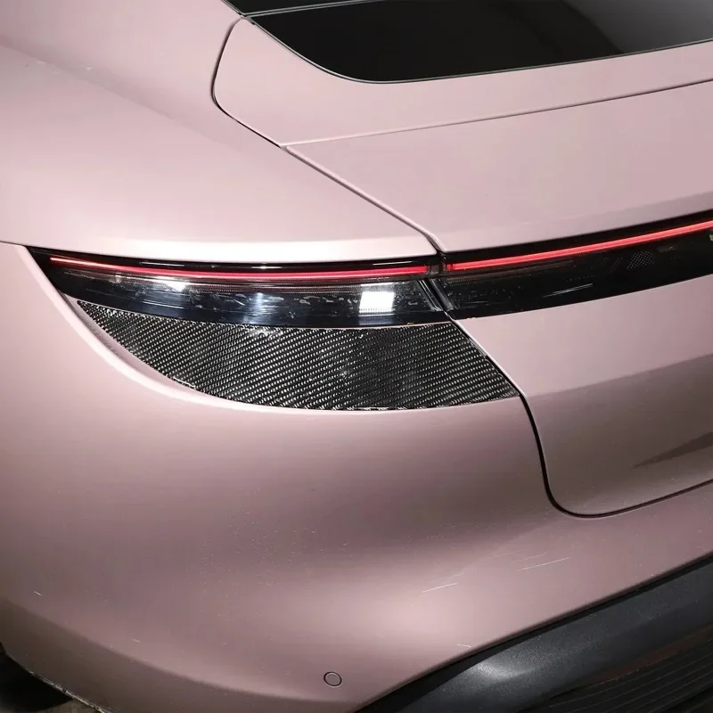 Soft Carbon Fibre Car Rear Light Decor Lamp Eyebrow Trim Stickers For Porsche Taycan 2019-2024 Car Accessories
Soft Carbon Fibre Car Rear Light Decor Lamp Eyebrow Trim Stickers For Porsche Taycan 2019-2024 Car Accessories