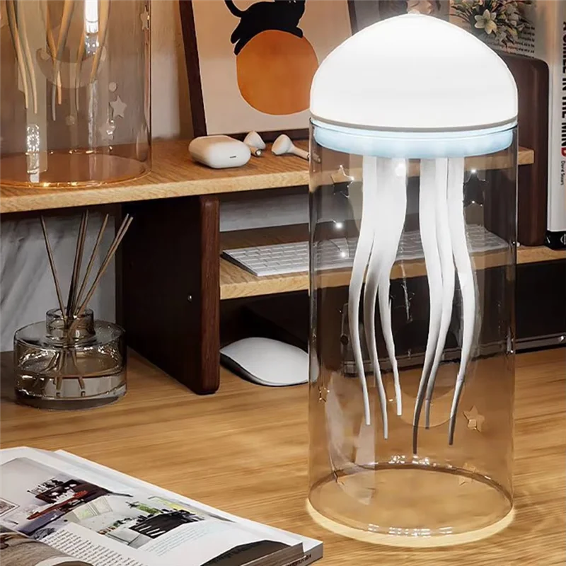A07F-Rotating Jellyfish Night Light Sleeping Light Voice Control Atmosphere Light Decorative Type-C Charging For Desktop
A07F-Rotating Jellyfish Night Light Sleeping Light Voice Control Atmosphere Light Decorative Type-C Charging For Desktop