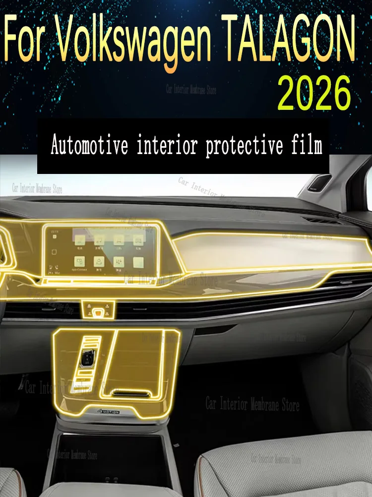 For Volkswagen TALAGON (2026)Car Gearbox Panel Film Dashboard Protective Sticker Interior Anti-Scratch Film Cover Accessories
For Volkswagen TALAGON (2026)Car Gearbox Panel Film Dashboard Protective Sticker Interior Anti-Scratch Film Cover Accessories