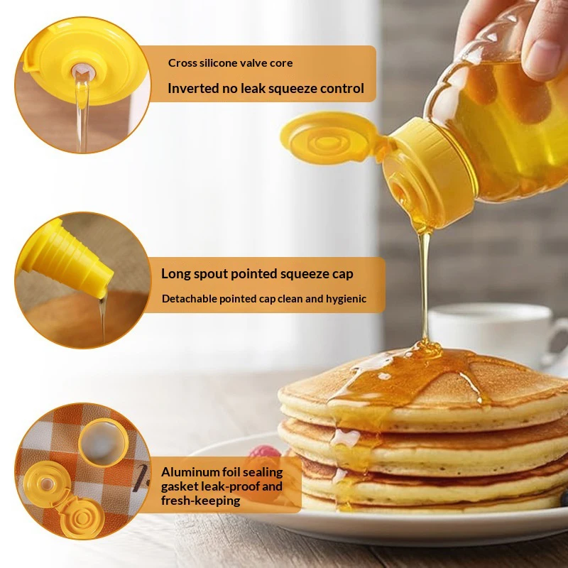 Transparent Squeeze Honey Bottle with Lid, Reusable Food-Grade Plastic Container for Easy Storage & Drip-Free Dispensing
Transparent Squeeze Honey Bottle with Lid, Reusable Food-Grade Plastic Container for Easy Storage & Drip-Free Dispensing