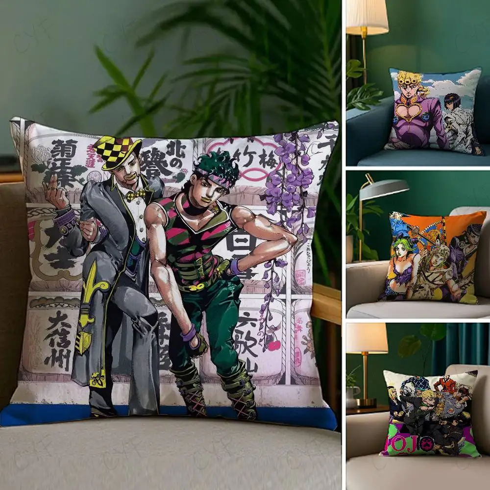 J-J-J-ojo Family Anime Pillow Case Custom Printed Brushed Fleece Pillow, Baby Skin-Touch, Eco-Friendly Dye-Sublimation Cushion f
J-J-J-ojo Family Anime Pillow Case Custom Printed Brushed Fleece Pillow, Baby Skin-Touch, Eco-Friendly Dye-Sublimation Cushion f