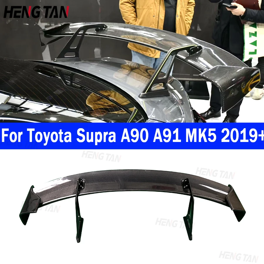 Для Toyota Supra A90 A91 MK5 2019+ автомобильный задний спойлер багажника из углеродного волокна, детали заднего крыла, обновленный комплект кузова
Для Toyota Supra A90 A91 MK5 2019+ автомобильный задний спойлер багажника из углеродного волокна, детали заднего крыла, обновленный комплект кузова