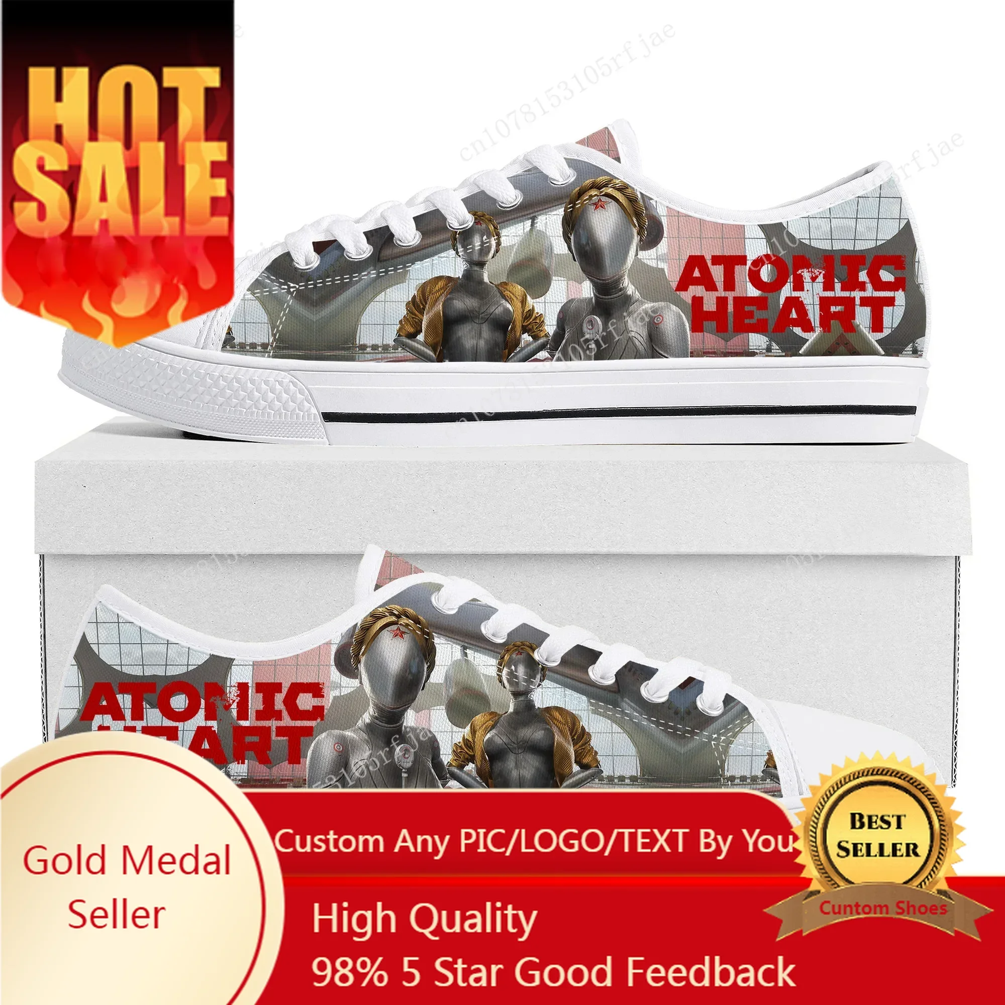 Atomic Heart Low Top Sneakers Cartoon Game Womens Mens Teenager Canvas Sneaker Couple Fashion Custom Built Shoes
Atomic Heart Low Top Sneakers Cartoon Game Womens Mens Teenager Canvas Sneaker Couple Fashion Custom Built Shoes