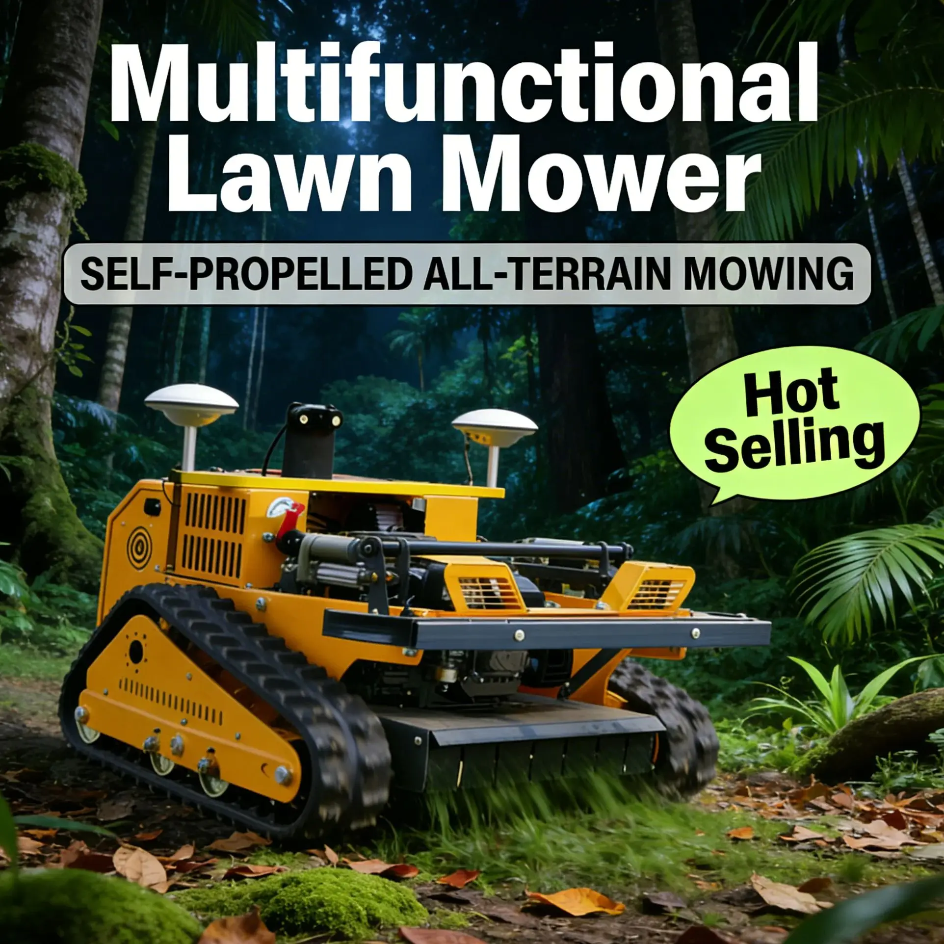 Customized AIWEIYA AWY-550 GPS Industrial Grade Self Propelled Riding Rotary Lawn Mower with 4-Stroke Engine Cordless D
Customized AIWEIYA AWY-550 GPS Industrial Grade Self Propelled Riding Rotary Lawn Mower with 4-Stroke Engine Cordless D