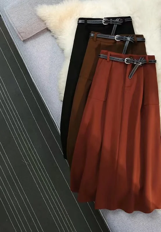 2024 Women's Clothing High-waisted slimming mid-length A-line skirt Spring Summer New 419
2024 Women's Clothing High-waisted slimming mid-length A-line skirt Spring Summer New 419