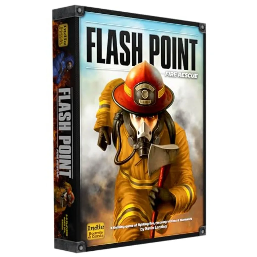 Flash Point: Fire Rescue 2nd Edition - Захватывающая кооперативная настольная игра для подростков и семей, чтобы спасти жизни - для 2-6 игроков
Flash Point: Fire Rescue 2nd Edition - Захватывающая кооперативная настольная игра для подростков и семей, чтобы спасти жизни - для 2-6 игроков