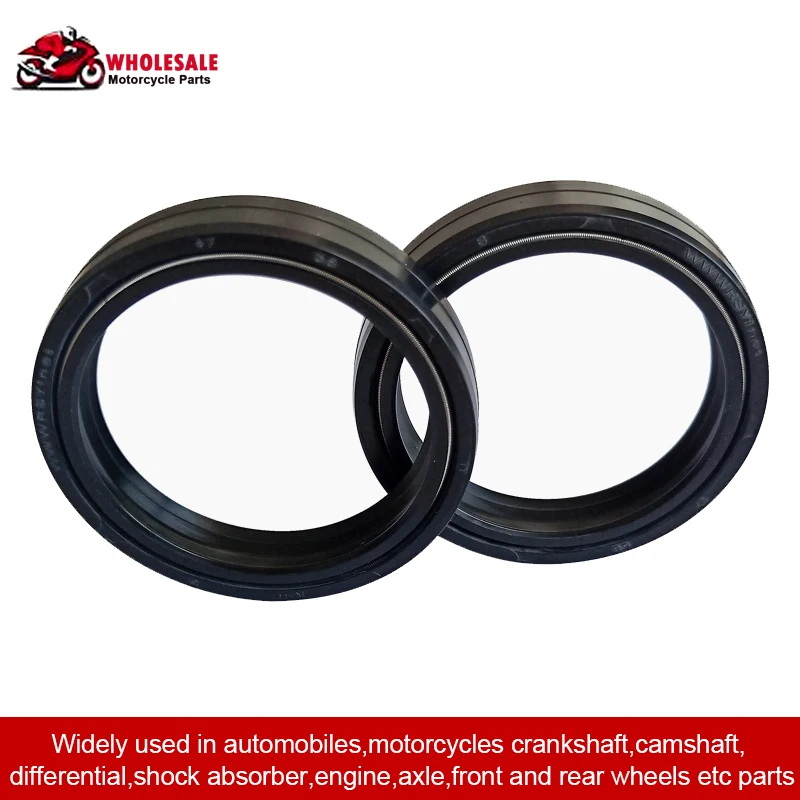 2pc/4/8pc 47x58x11 47 58 11 Front Shock Fork Damper Shaft Oil Seal Dust Cover For HONDA CRF450R CRF450X CRF450 NSR500 2001-2015
2pc/4/8pc 47x58x11 47 58 11 Front Shock Fork Damper Shaft Oil Seal Dust Cover For HONDA CRF450R CRF450X CRF450 NSR500 2001-2015