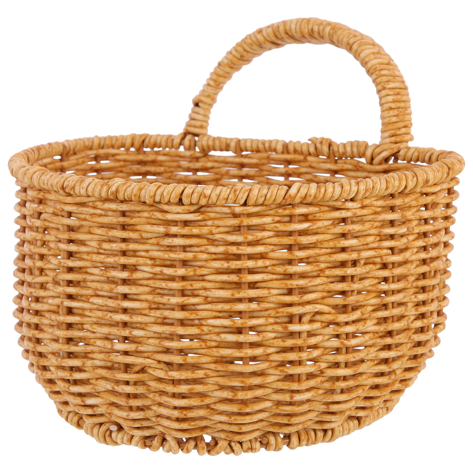 Woven Wall Basket High-grade Storage Handheld Decorate Khaki Flower Iron Home Clear Texture Hanging
Woven Wall Basket High-grade Storage Handheld Decorate Khaki Flower Iron Home Clear Texture Hanging