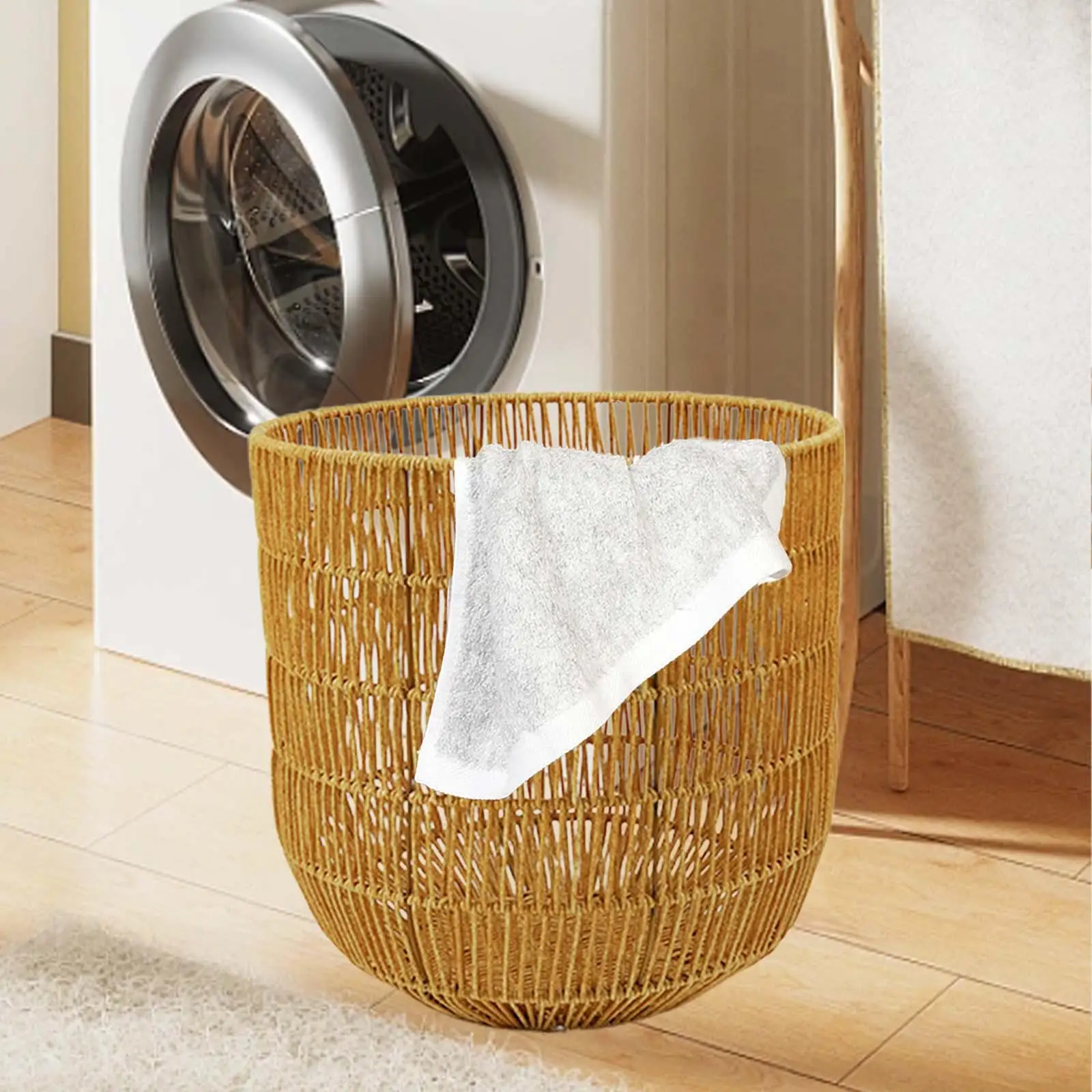 Wicker Baskets Laundry Basket Multipurpose with Carry Handle Decorative Basket Woven Basket Laundry Hamper for Living Room home
Wicker Baskets Laundry Basket Multipurpose with Carry Handle Decorative Basket Woven Basket Laundry Hamper for Living Room home