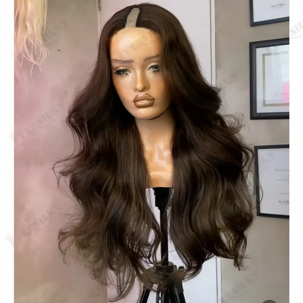 Natrual Human Hair for Black Women Glueless 1x4 Size U/V Part Wig Loose Wave Dark Brown Brazilian Hair Machine Made Easy Wear
Natrual Human Hair for Black Women Glueless 1x4 Size U/V Part Wig Loose Wave Dark Brown Brazilian Hair Machine Made Easy Wear